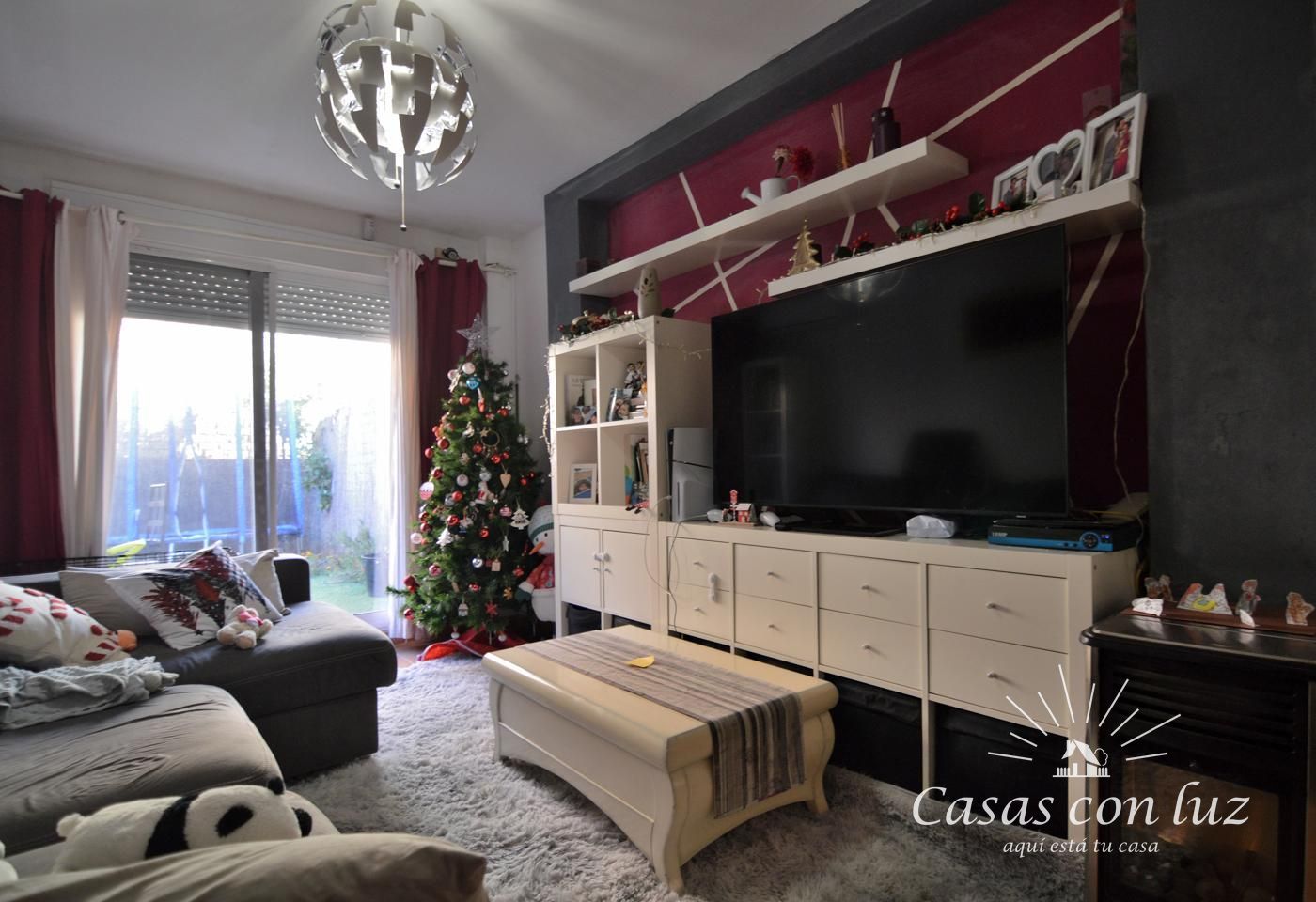 Living room of Single-family semi-detached for sale in Torres de Berrellén  with Air Conditioner, Heating and Private garden