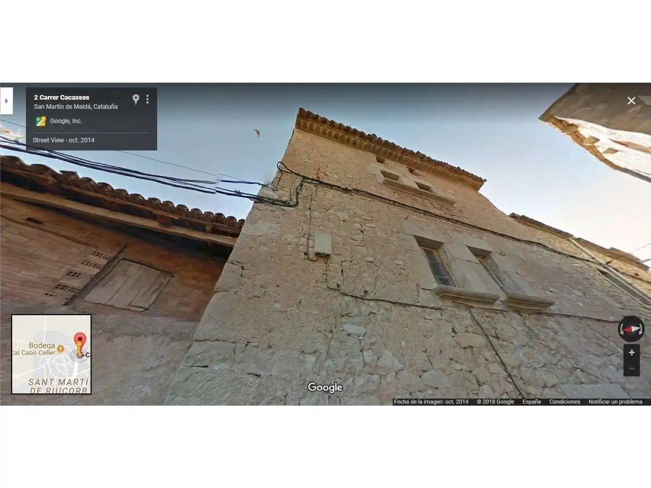 Vista exterior de Casa o chalet en venta en Sant Martí de Riucorb con Terraza