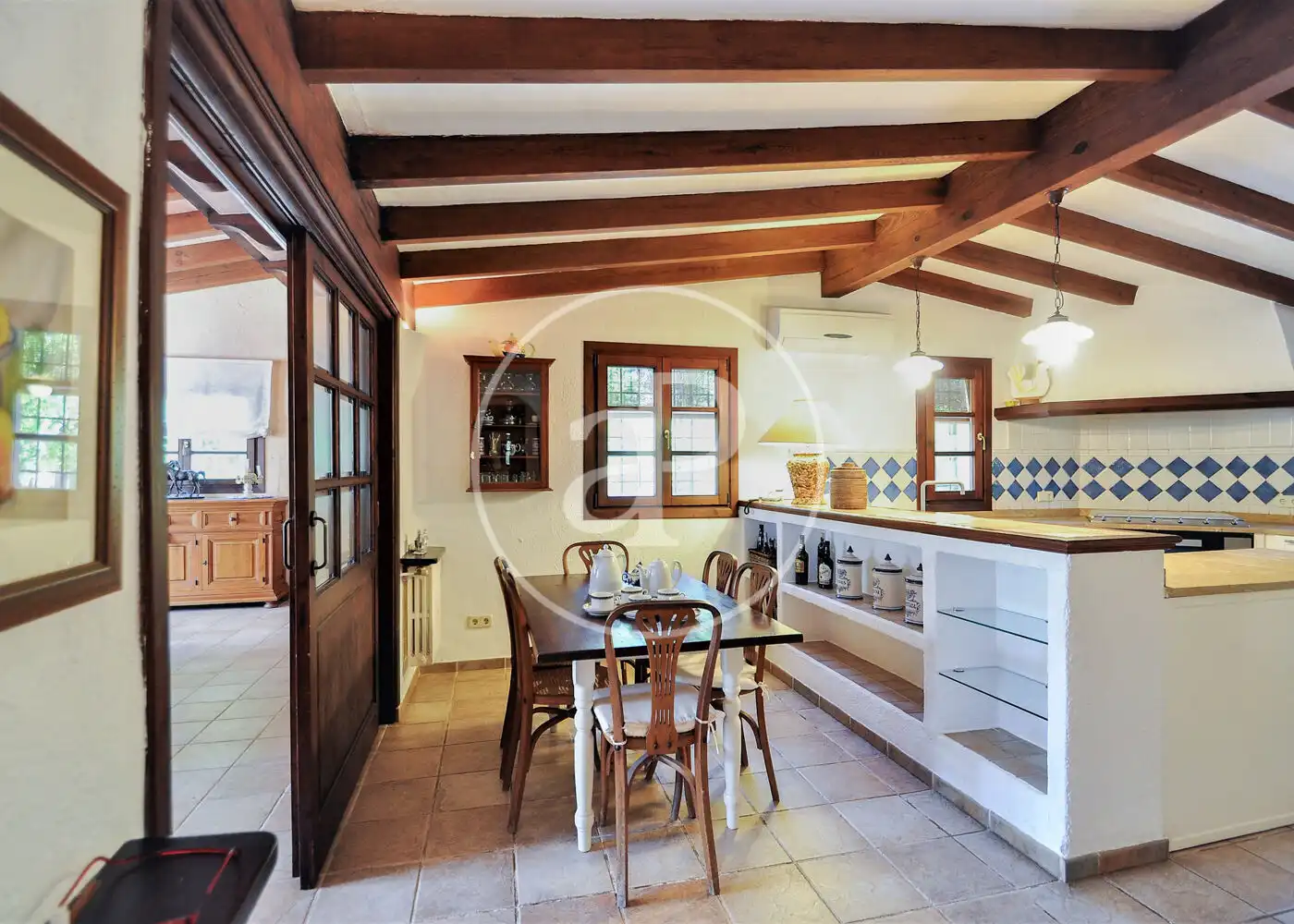 Cocina de Casa o chalet en venta en Binissalem con Aire acondicionado, Calefacción y Jardín privado