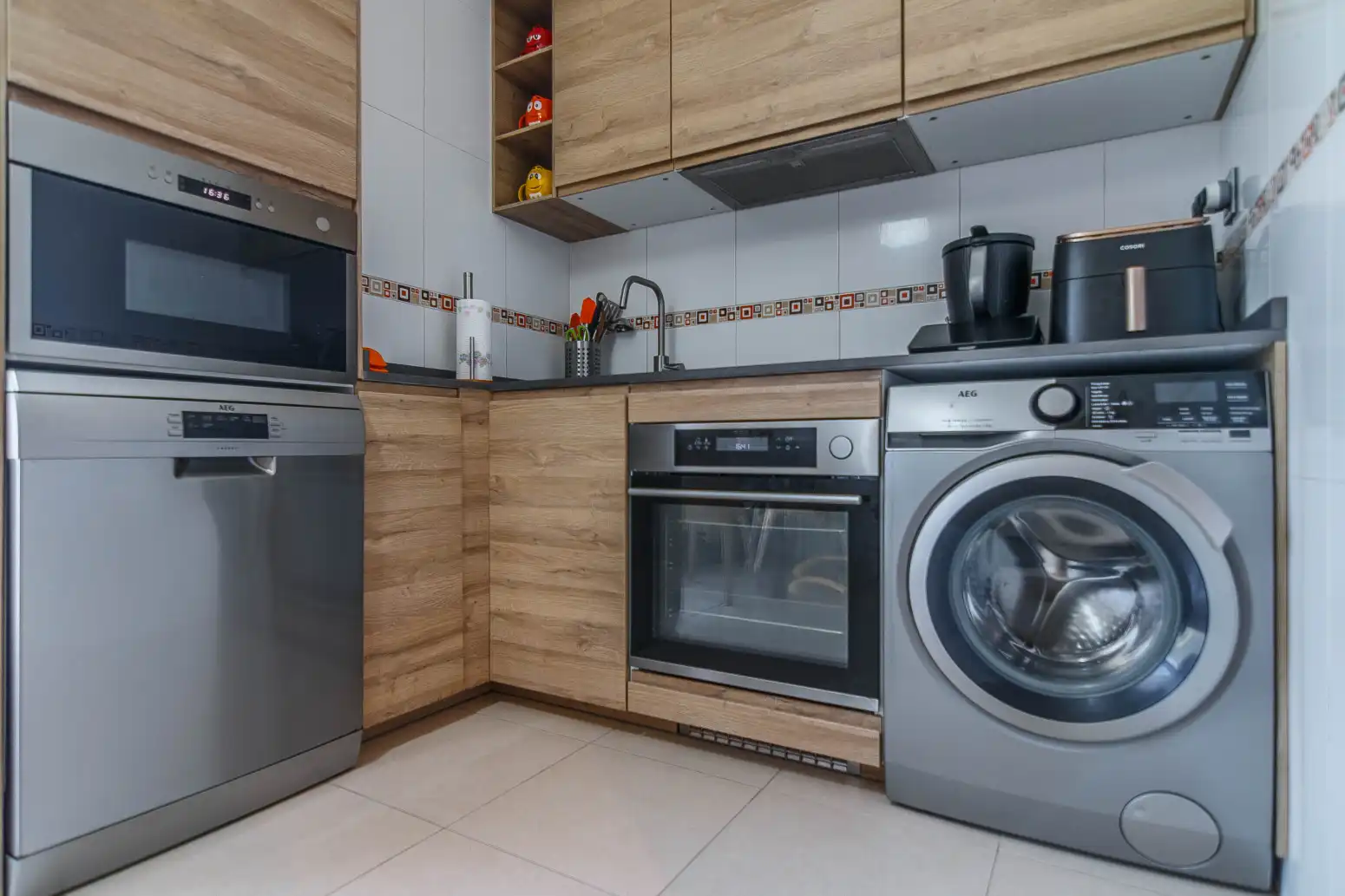 Kitchen of Flat for sale in El Carbayedo - El Quirinal