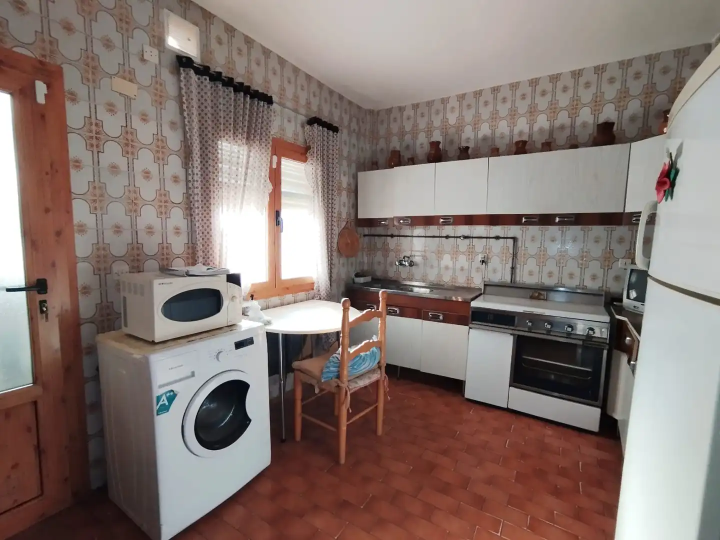 Cuina de Pis en venda en Argamasilla de Alba amb Terrassa, Moblat i Balcó