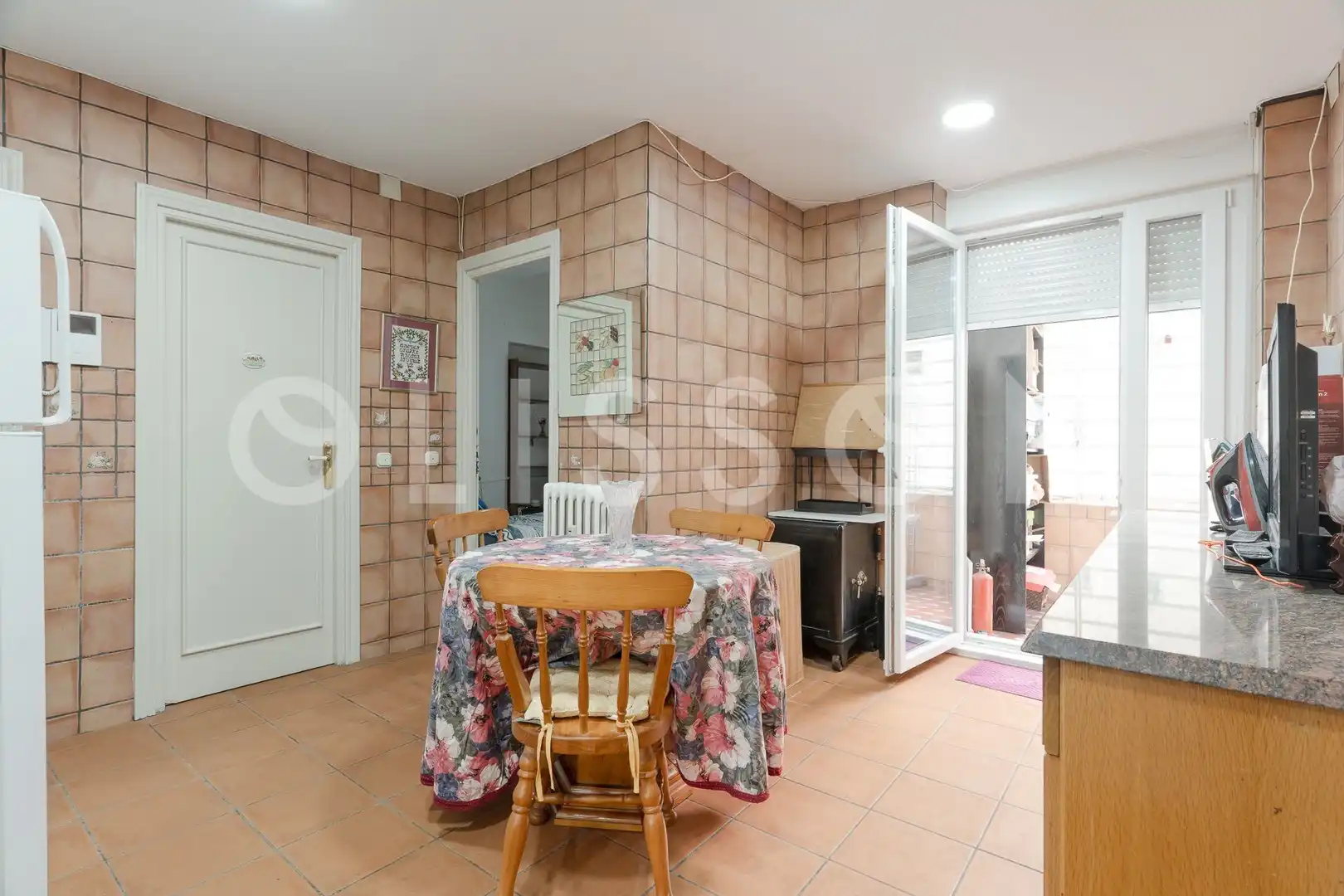 Cocina de Piso de alquiler en Madrid con Aire acondicionado, Calefacción y Terraza