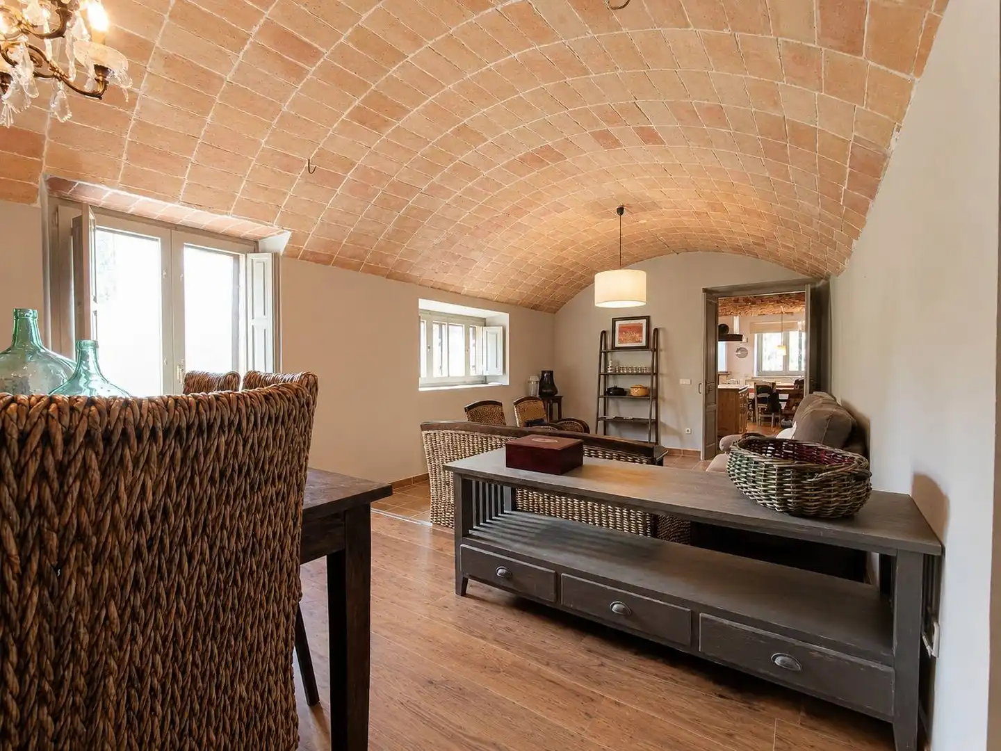 Wohnzimmer von Country house zum Verkauf in Forallac mit Heizung, Privatgarten und Terrasse