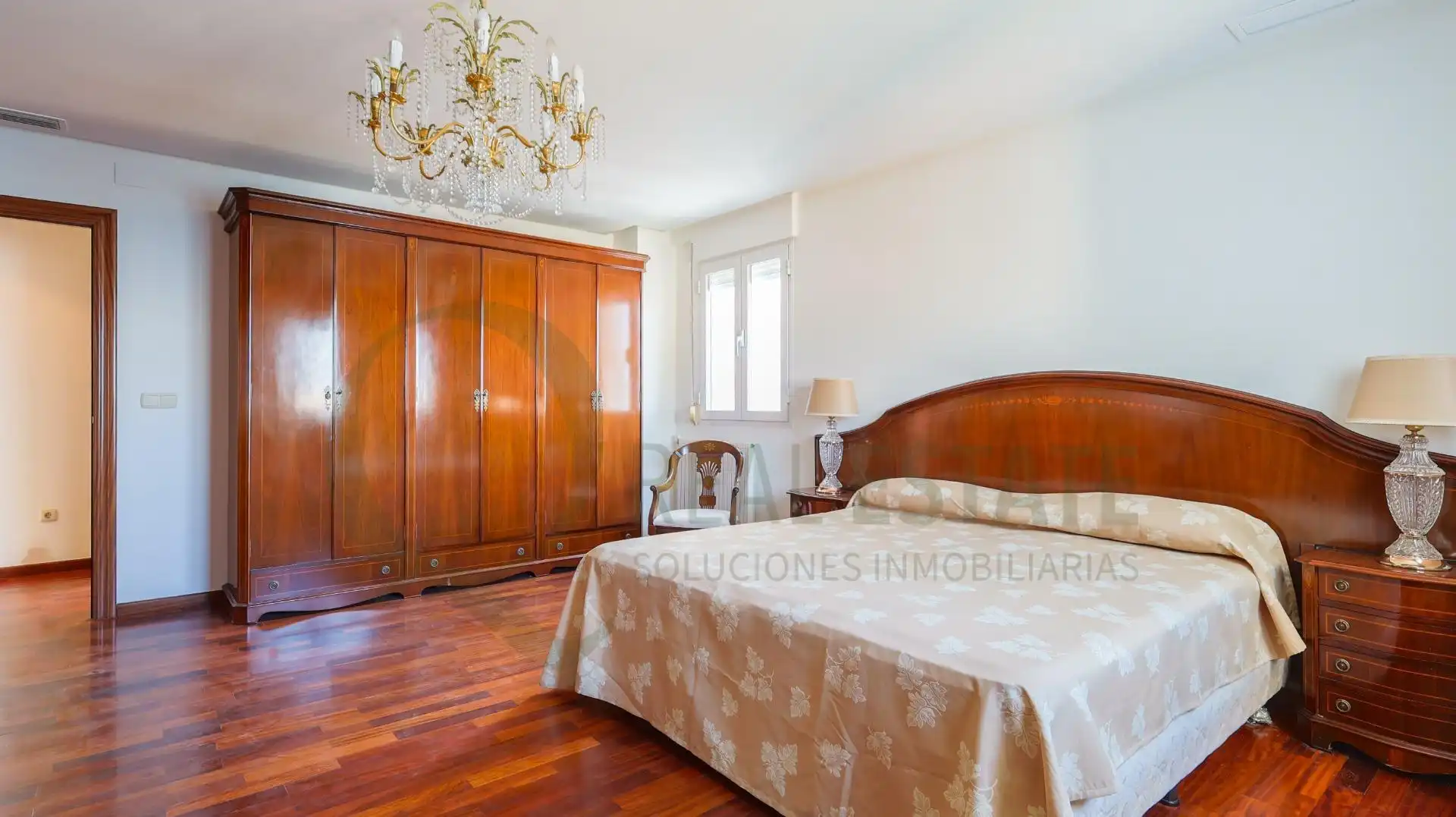 Schlafzimmer von Dachboden zur Miete in Alicante / Alacant mit Klimaanlage, Privatgarten und Terrasse
