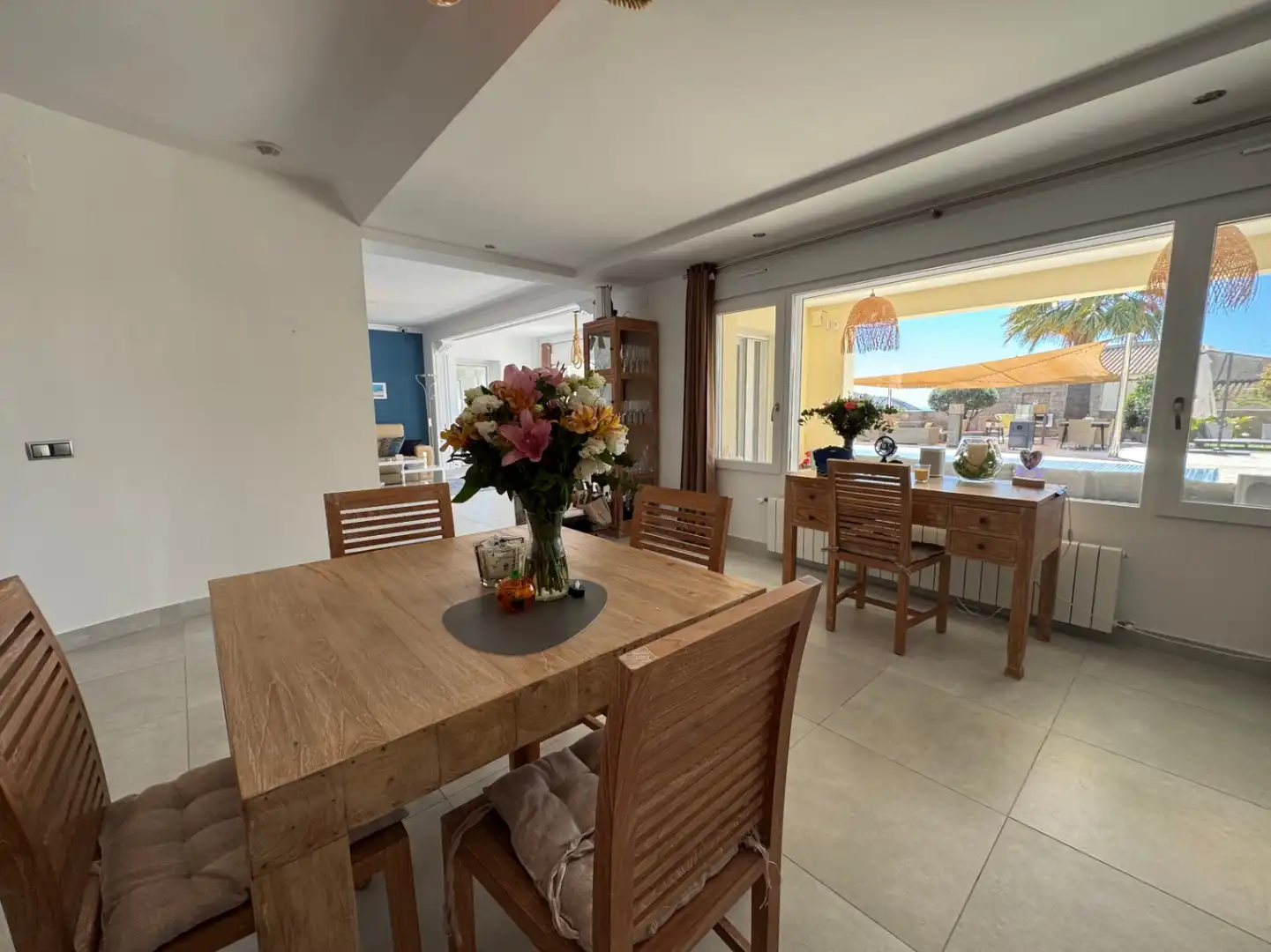 Dining room of Houses for sale in Moraira  with Air Conditioner, Heating and Private garden