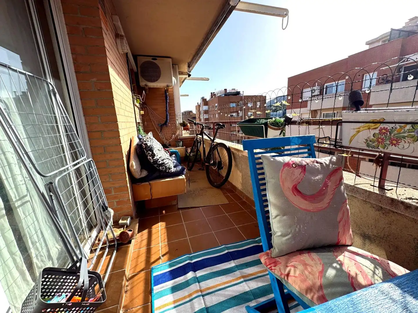 Terrasse von Dachboden zum Verkauf in Castelldefels mit Klimaanlage, Heizung und Parkett