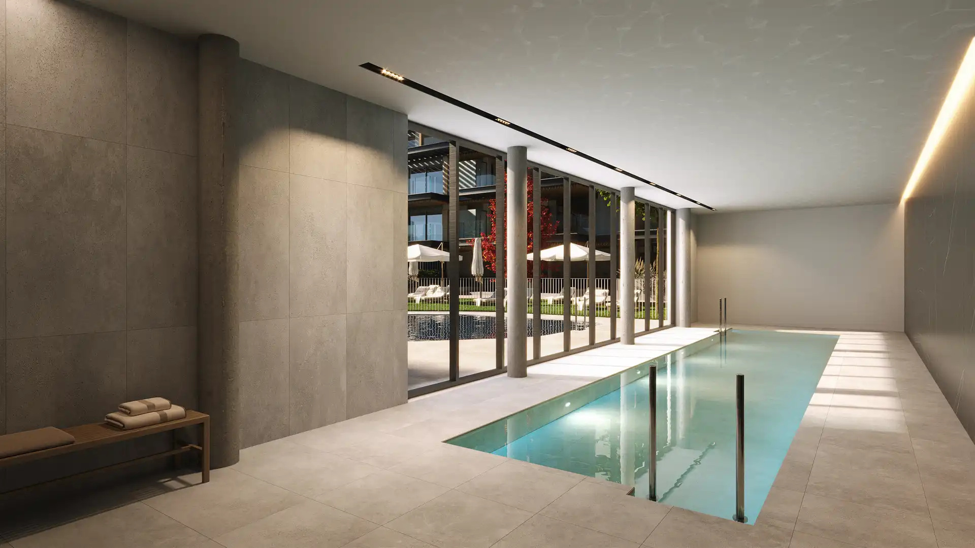 Piscina de Piso en venta en Madrid con Terraza, Trastero y Piscina