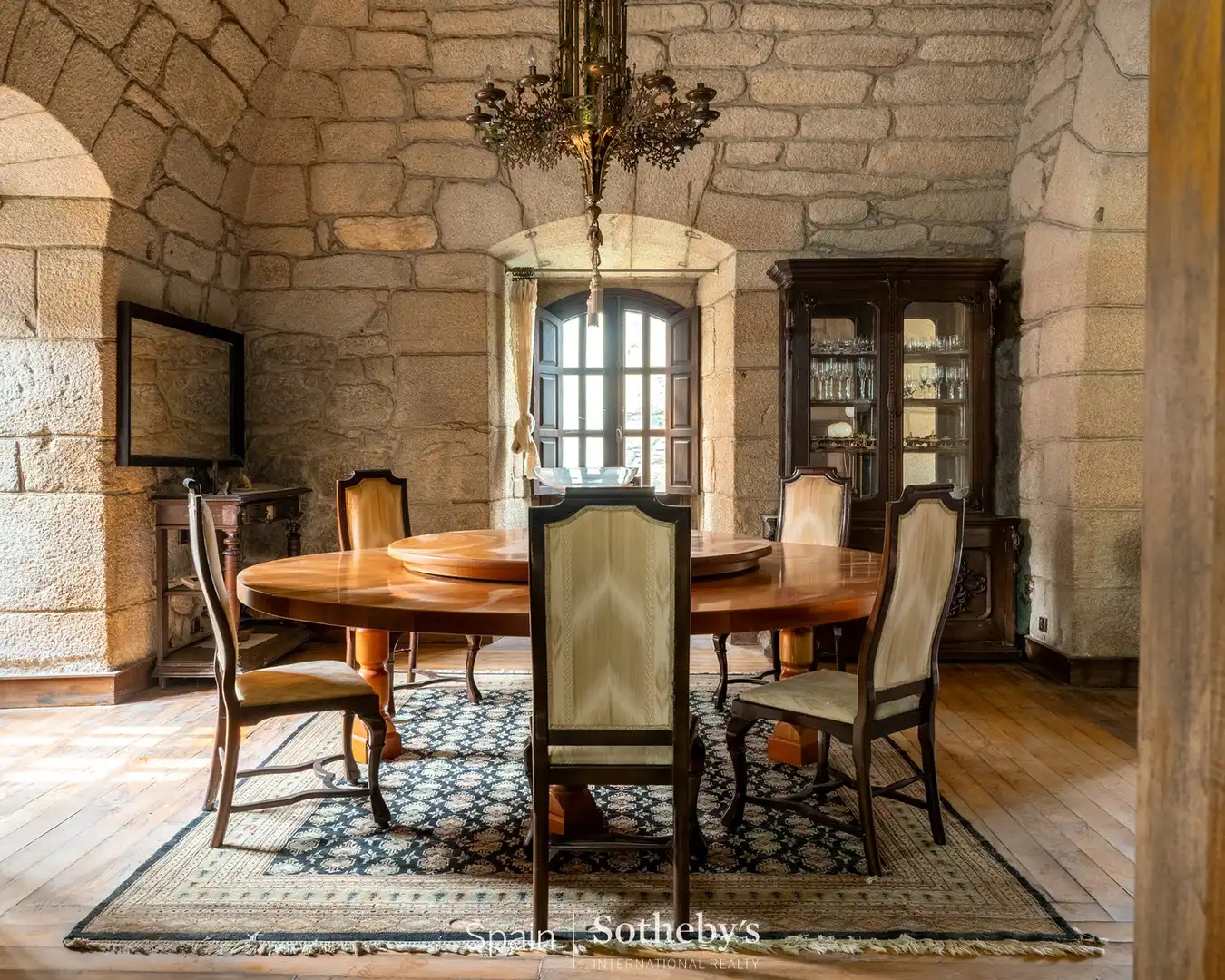 Comedor de Finca rústica en venta en Cee con Jardín privado, Terraza y Trastero