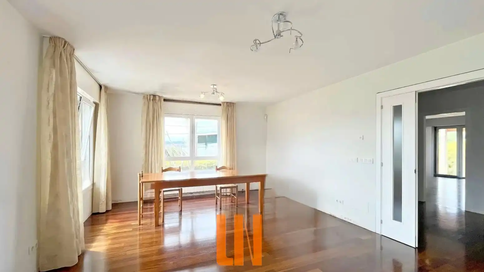 Dining room of Houses for sale in Miño  with Heating, Private garden and Parquet flooring