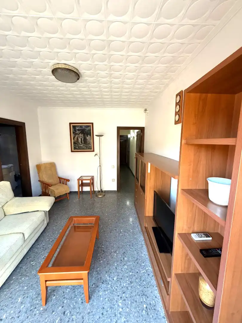 Sala de estar de Piso en venta en Barcelona con Aire acondicionado, Calefacción y Horno