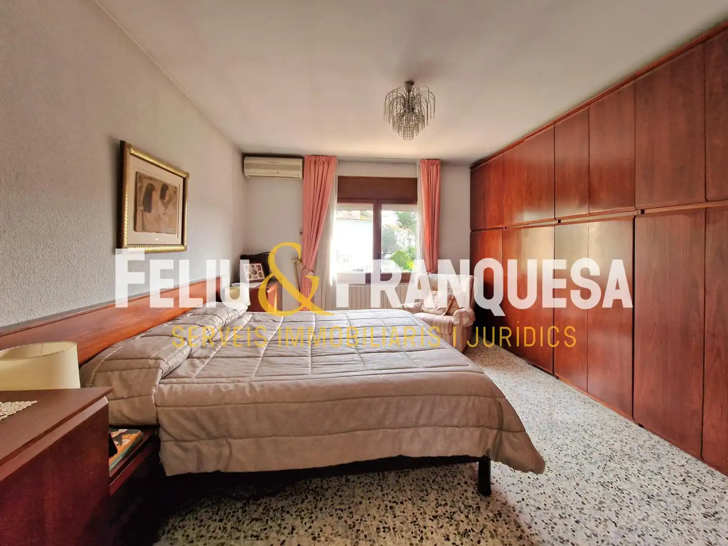 Bedroom of Houses for sale in Sant Cugat del Vallès  with Heating, Private garden and Terrace