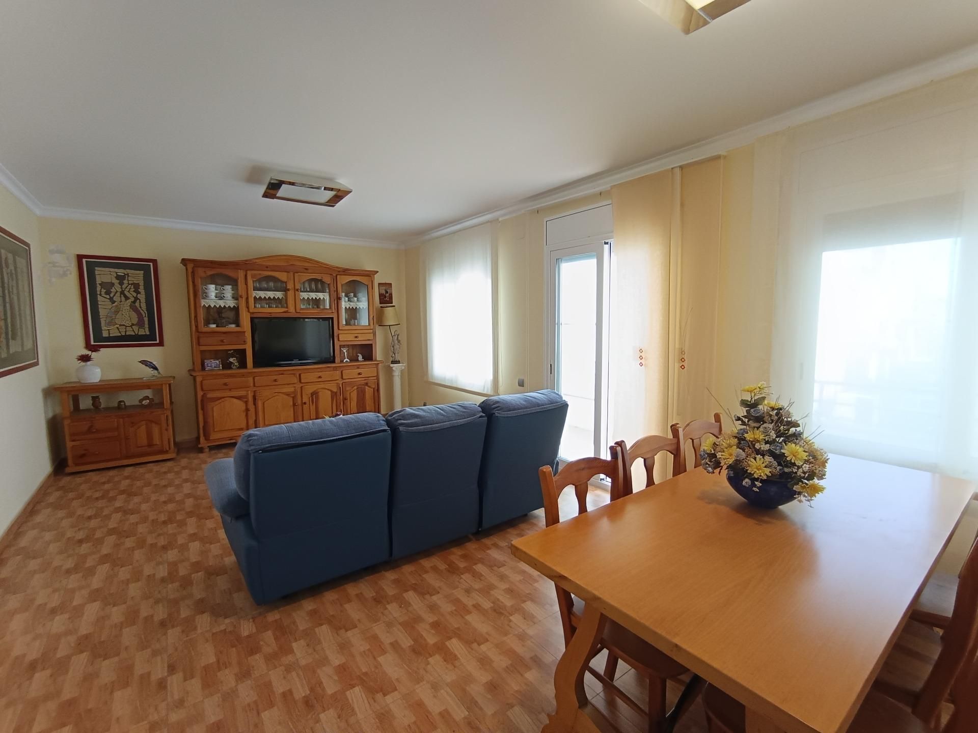 Living room of Flat for sale in L'Ametlla de Mar   with Air Conditioner, Heating and Private garden