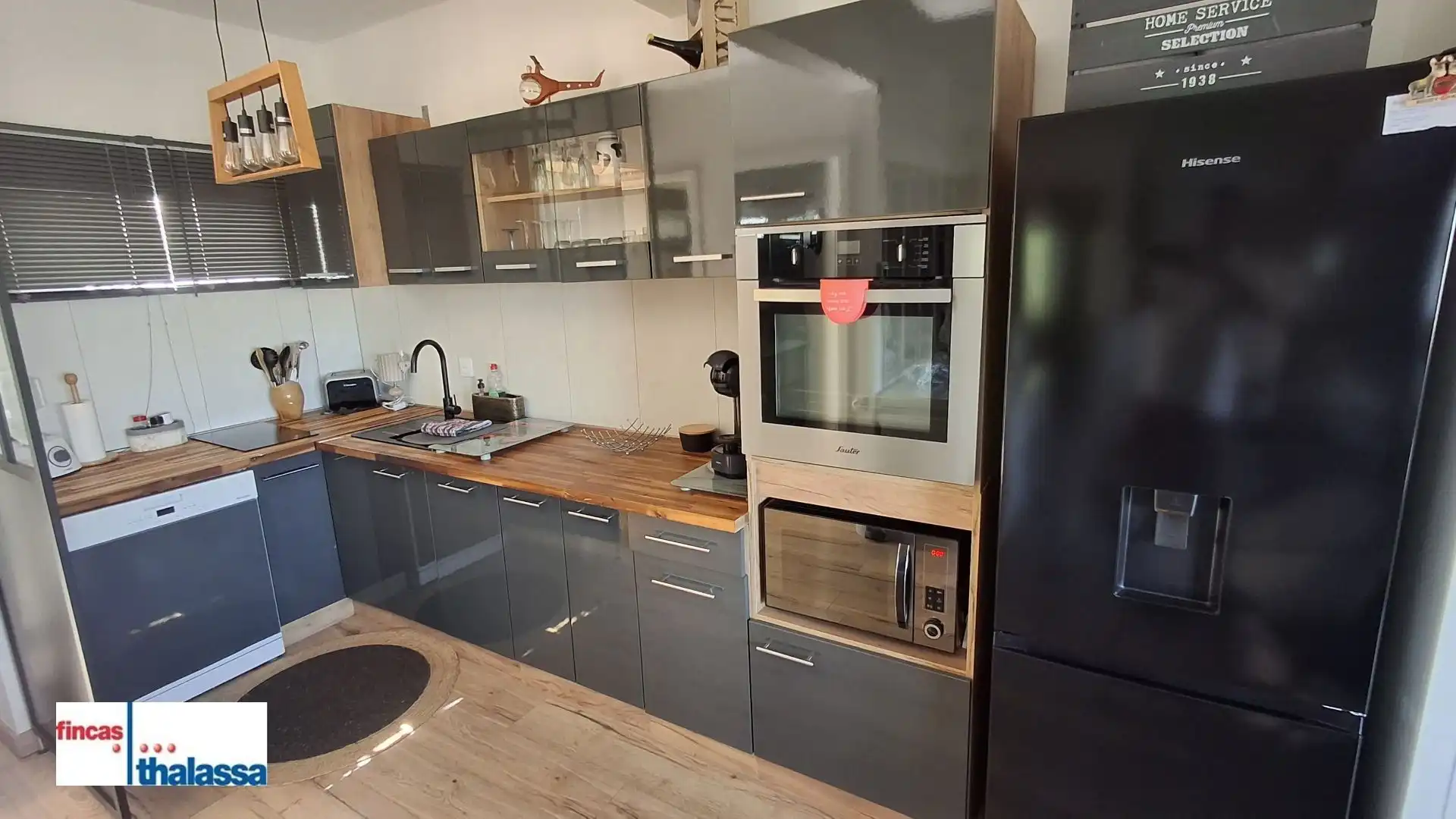Cuina de Casa o xalet en venda en Lloret de Mar amb Aire condicionat, Calefacció i Jardí privat