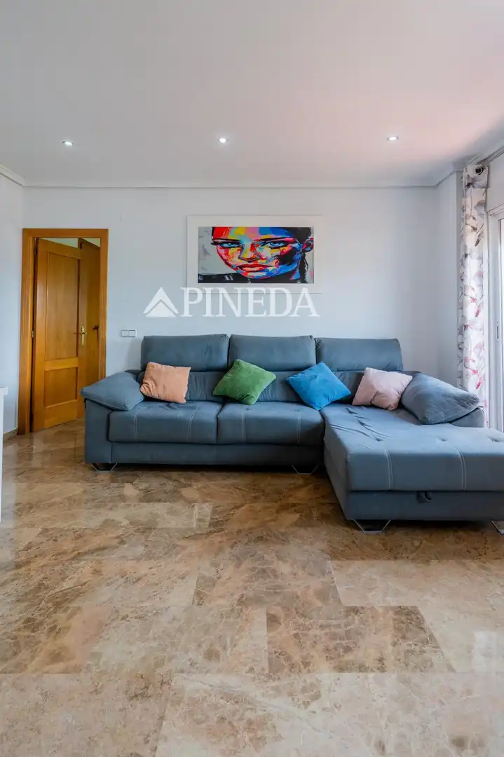 Living room of Flat for sale in Puçol  with Air Conditioner and Balcony