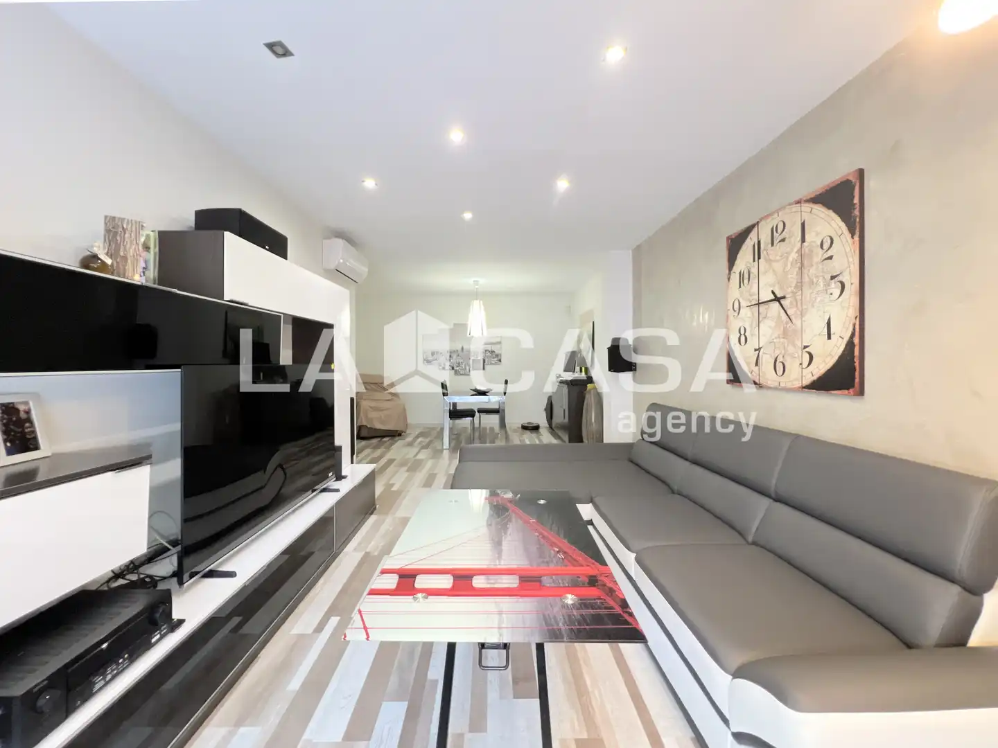 Sala de estar de Piso en venta en Badalona con Terraza y Balcón