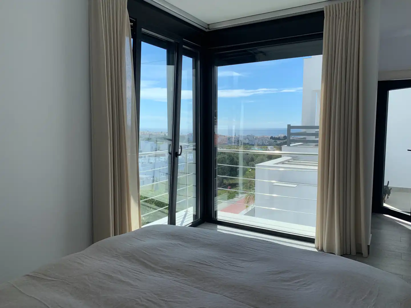 Bedroom of Houses for rent in Nerja  with Air Conditioner, Private garden and Terrace