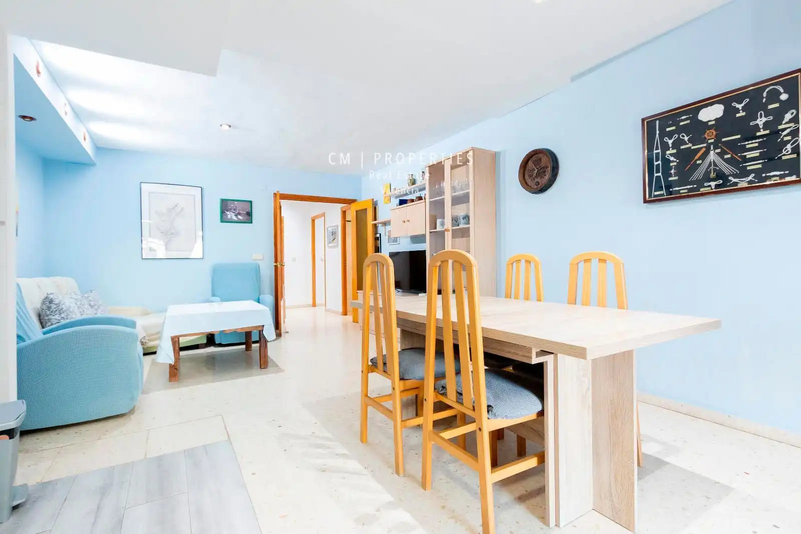 Dining room of Flat for rent in Alboraya  with Air Conditioner, Heating and Terrace