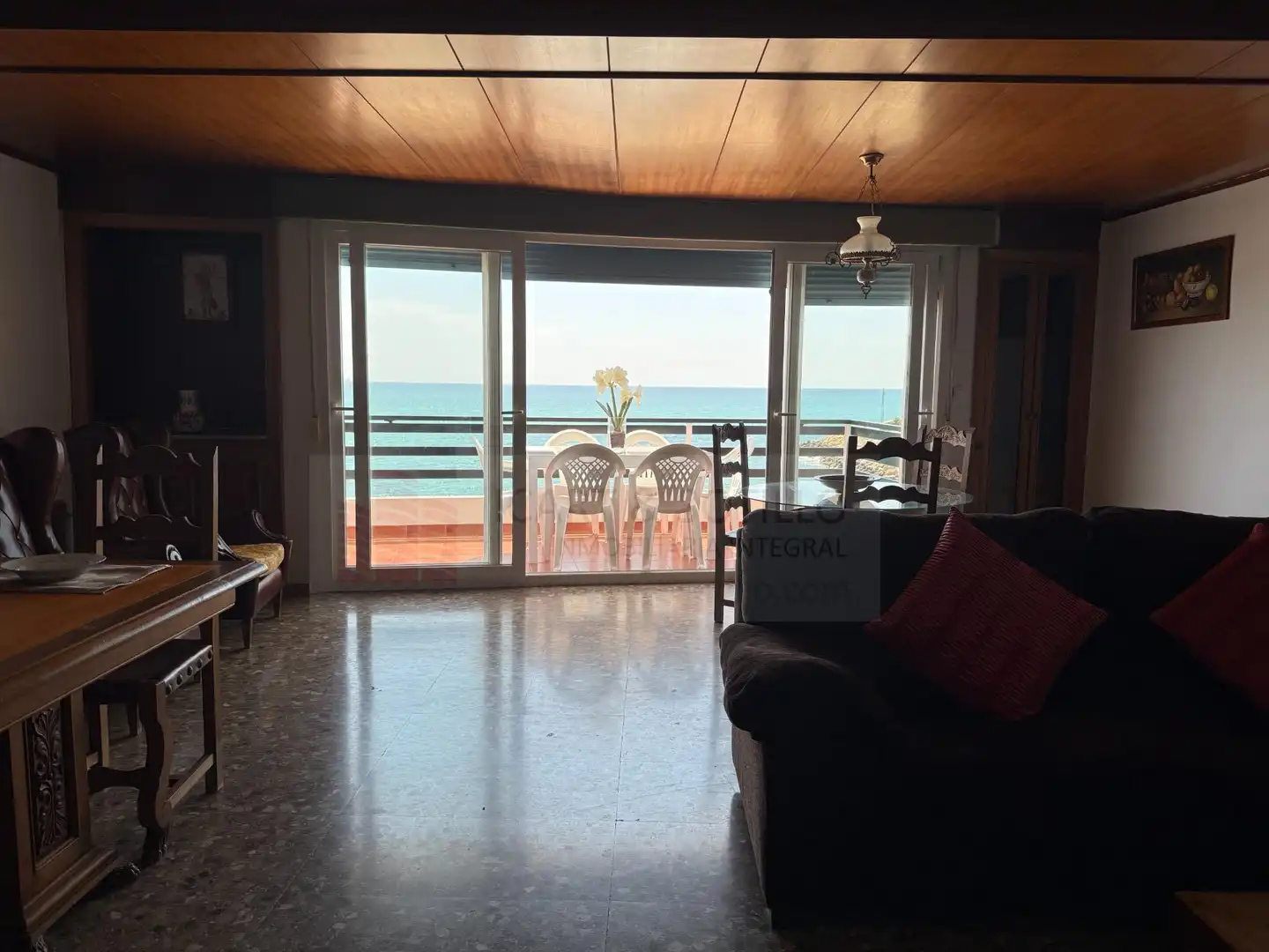 Living room of Flat for rent in Vinaròs  with Heating, Terrace and Furnished