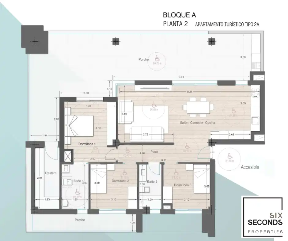 Planta baja en venta en Los Narejos - Punta Calera