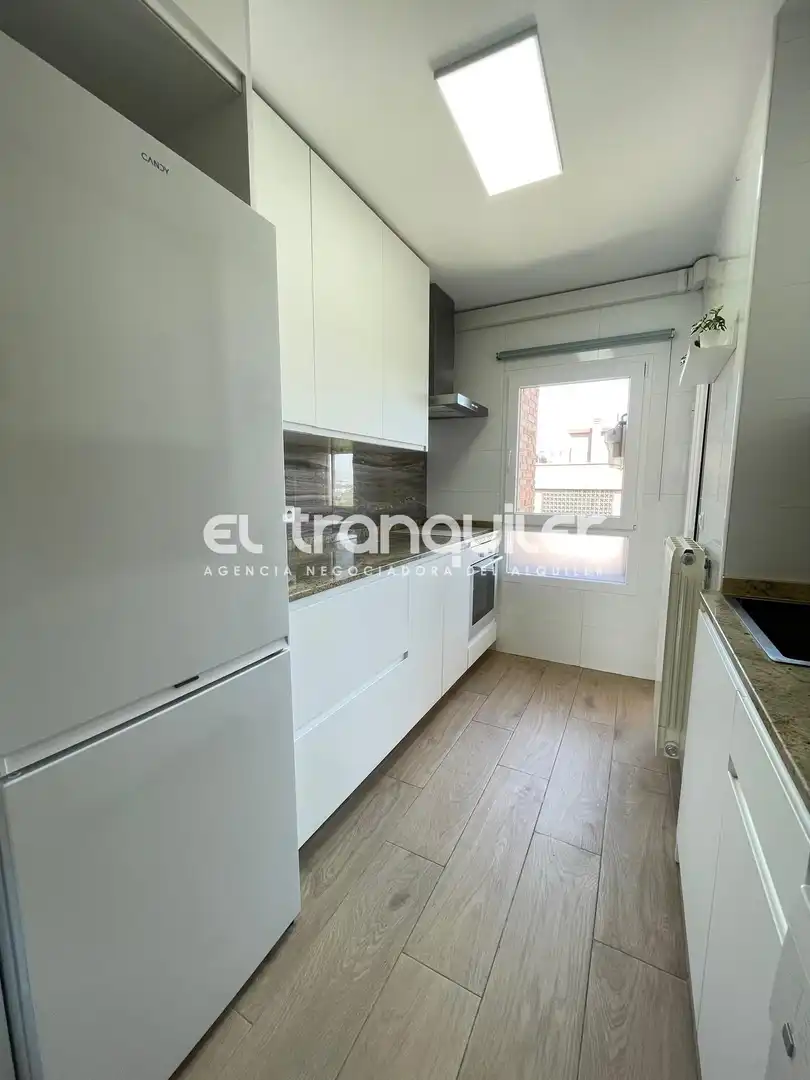 Cuina de Pis de lloguer en Leganés amb Aire condicionat, Parquet i Terrassa