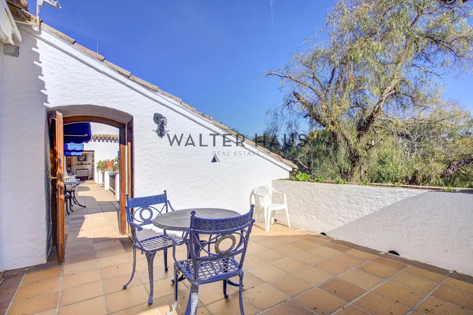 Terrasse von Haus oder Chalet zum Verkauf in Sitges mit Klimaanlage, Heizung und Privatgarten