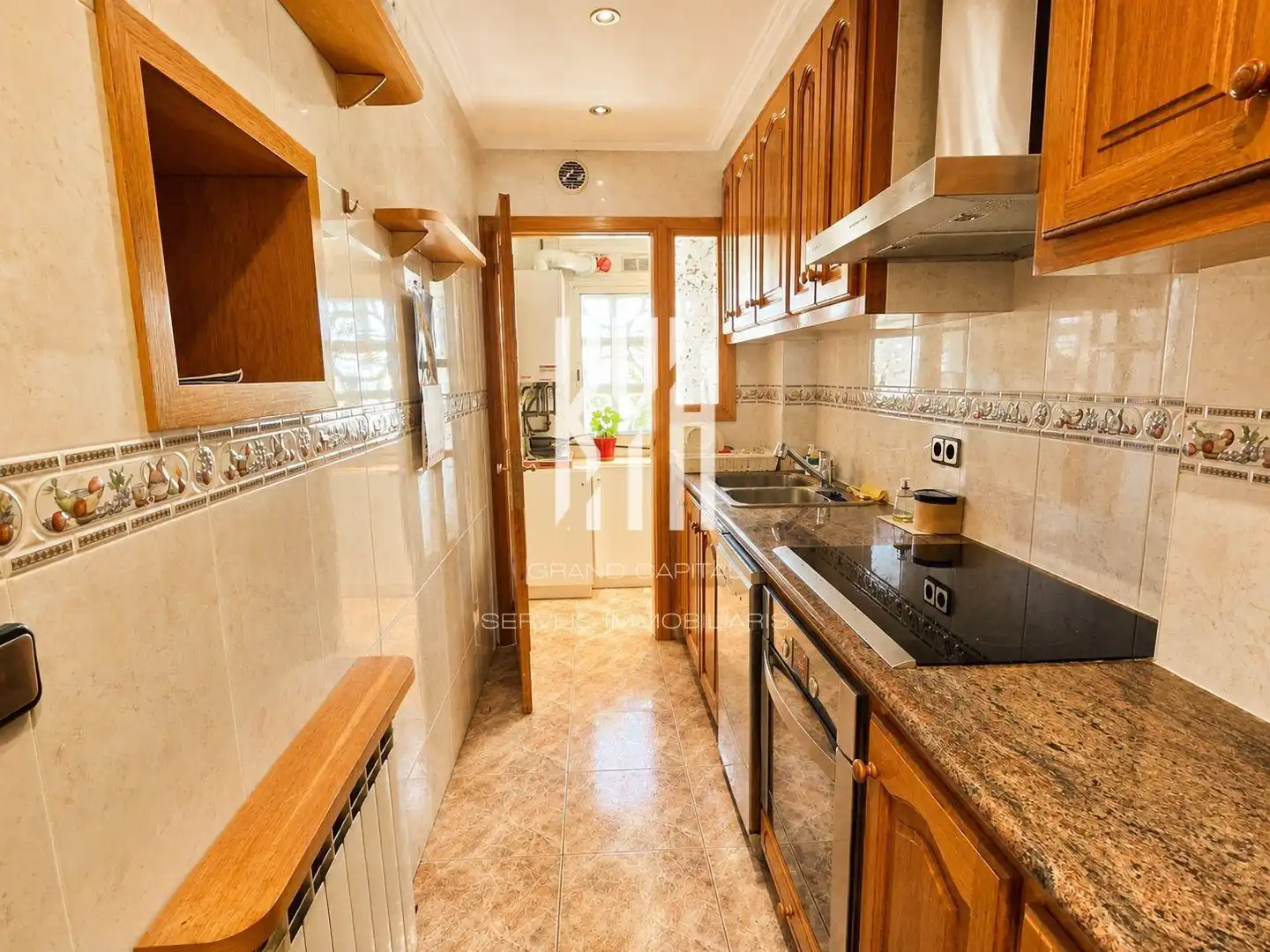Kitchen of Attic for sale in Girona  with Air Conditioner, Heating and Balcony