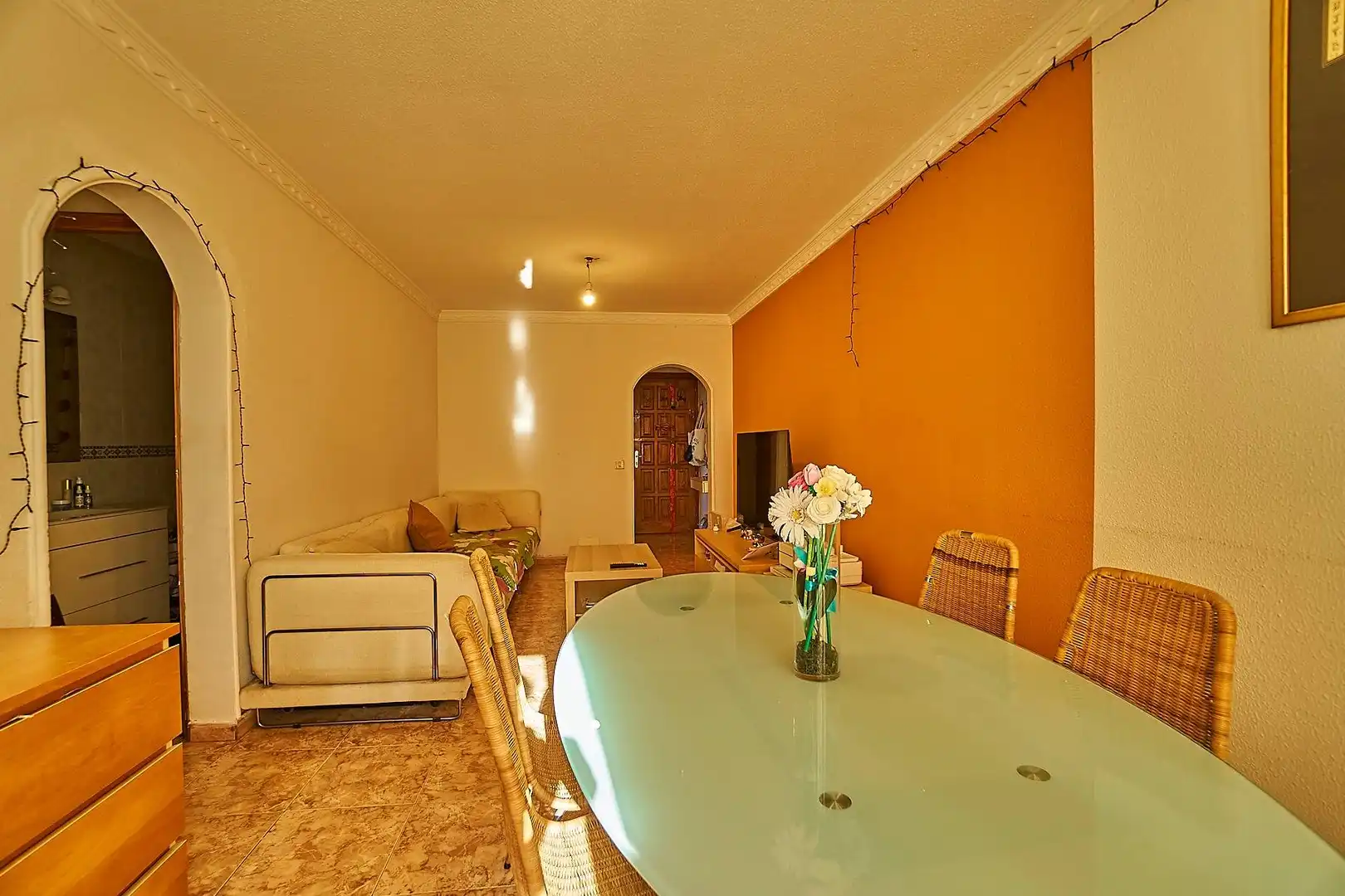 Sala d'estar de Pis en venda en Las Palmas de Gran Canaria amb Balcó