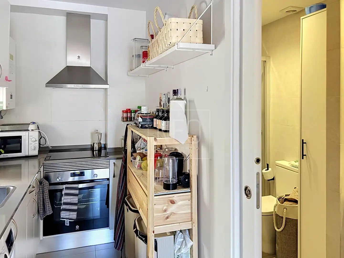 Küche von Wohnung zum Verkauf in Madrid mit Klimaanlage, Heizung und Parkett
