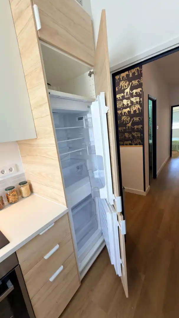 Kitchen of Flat for rent in Monforte de Lemos  with Heating, Furnished and Oven