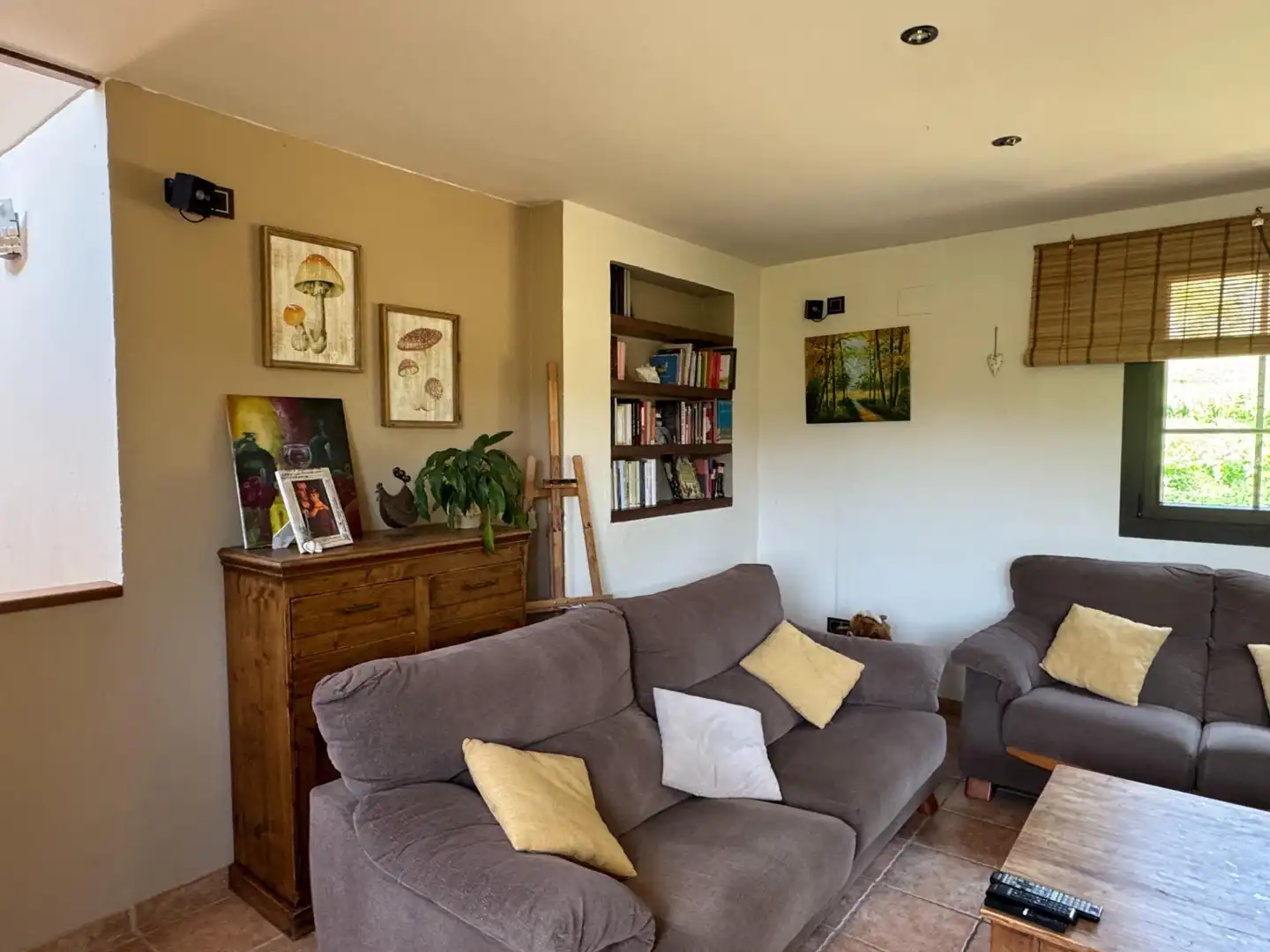 Sala d'estar de Casa o xalet en venda en Llançà amb Aire condicionat, Calefacció i Jardí privat