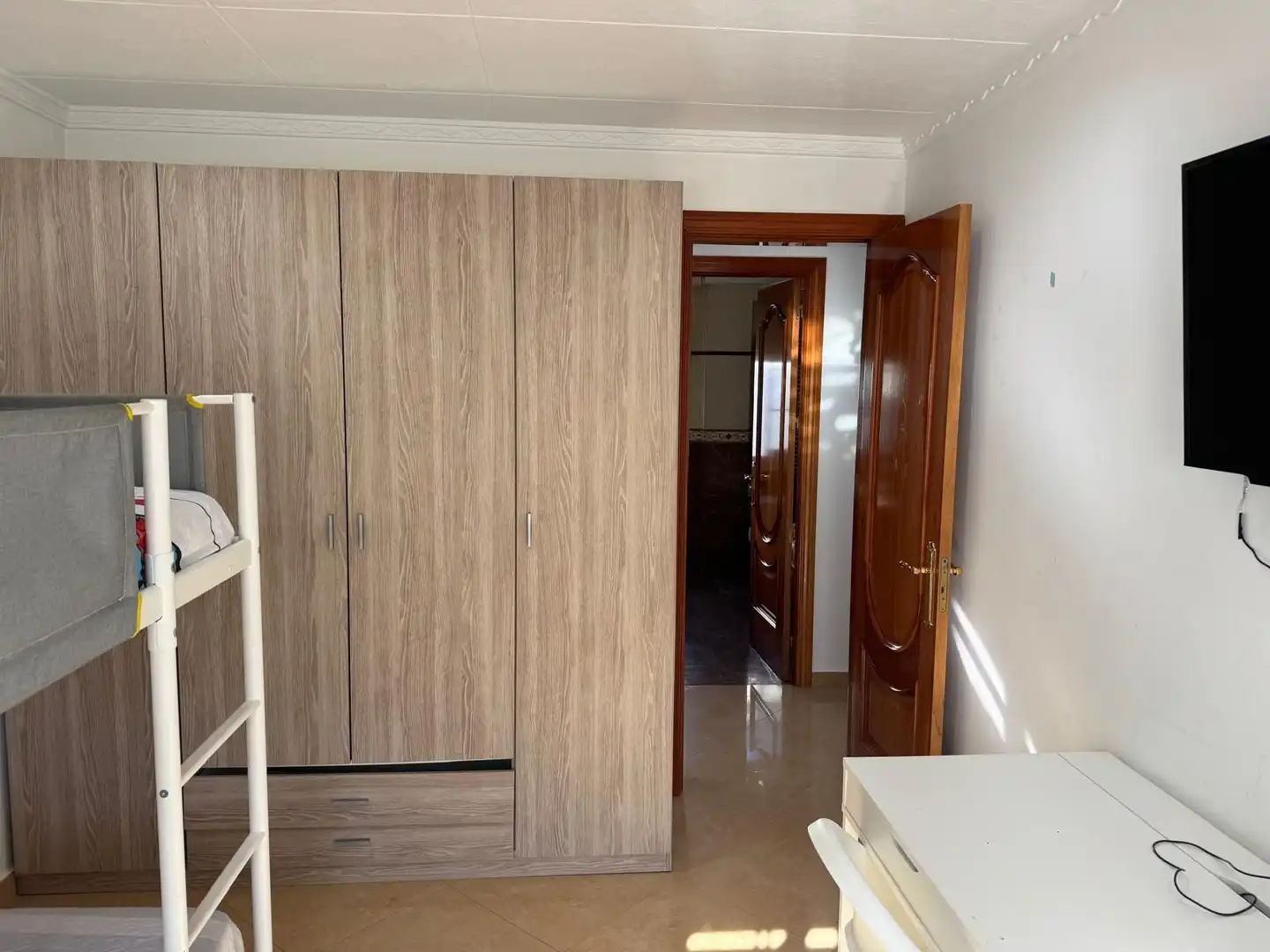 Schlafzimmer von Haus oder Chalet zum Verkauf in Quart mit Klimaanlage, Heizung und Privatgarten