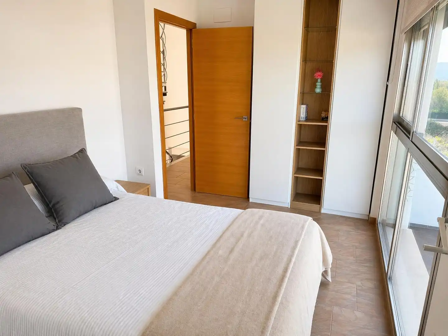 Dormitori de Casa adosada de lloguer en Almenara amb Aire condicionat, Calefacció i Terrassa