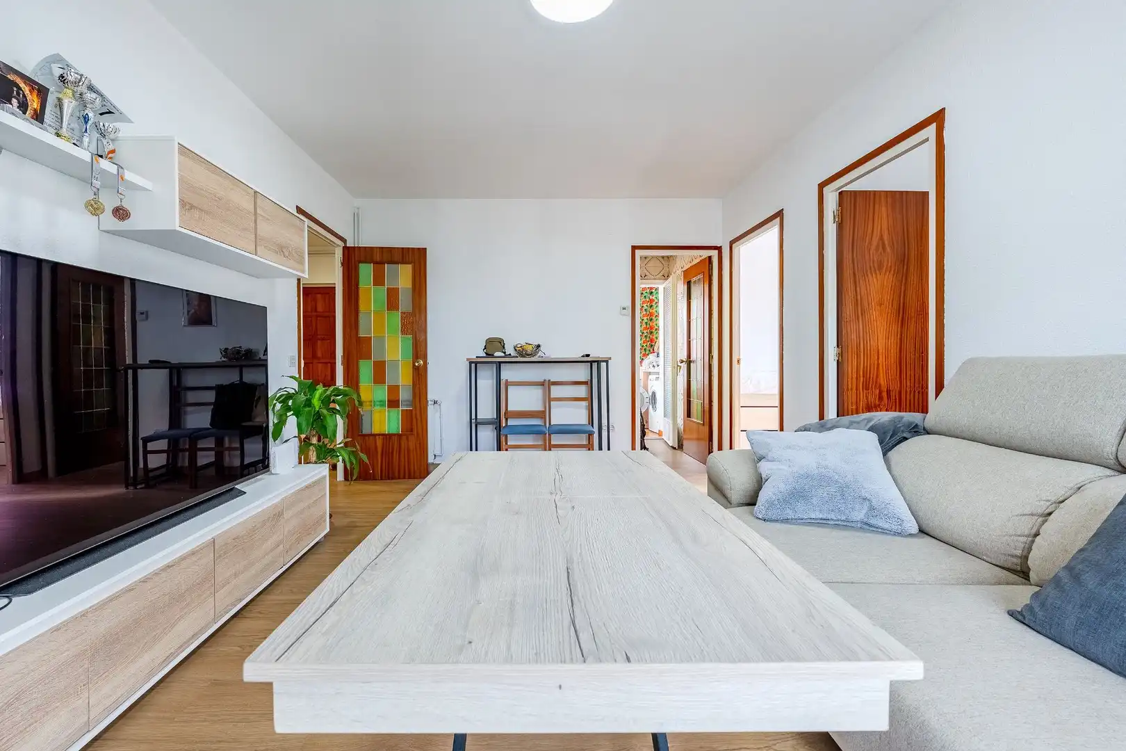Sala de estar de Piso en venta en Cunit con Aire acondicionado, Calefacción y Terraza