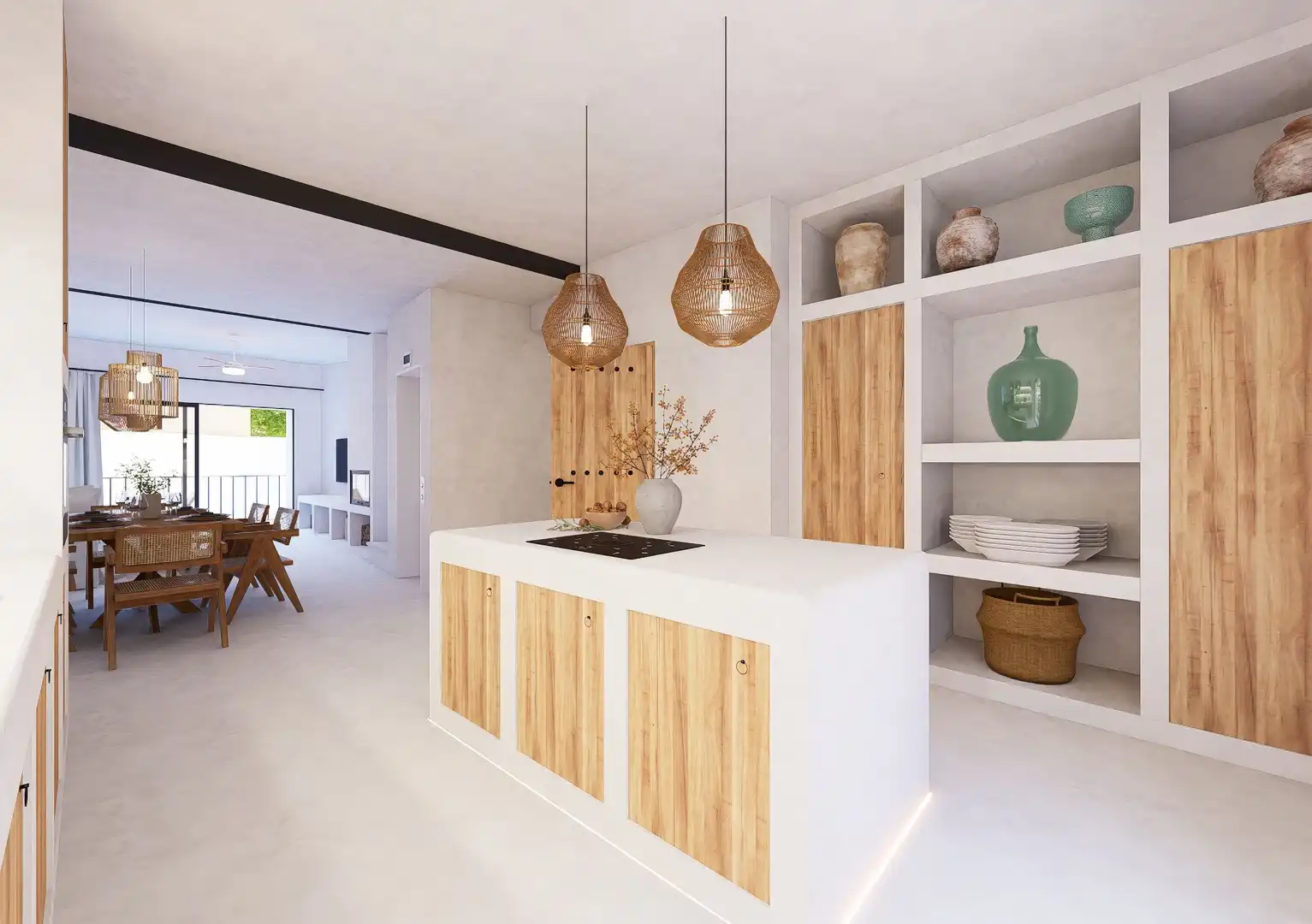 Kitchen of Country homes for sale in Pego  with Air Conditioner, Heating and Terrace
