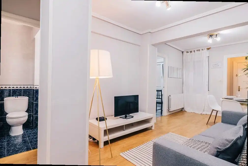 Sala d'estar de Pis de lloguer en Creu Alta - Puiggener