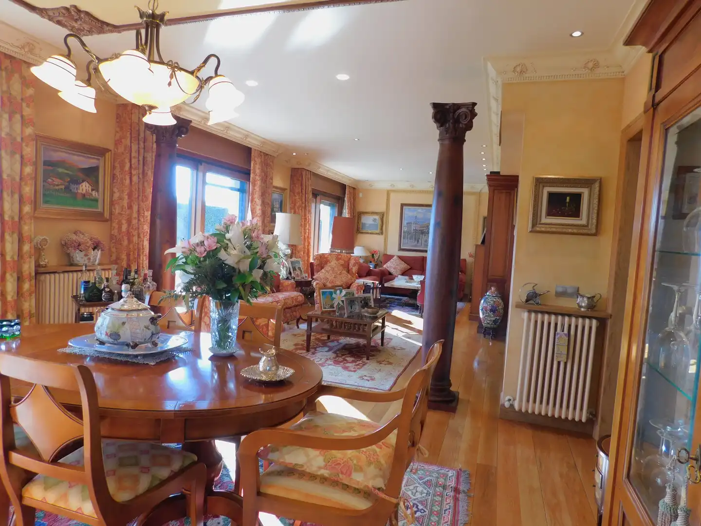 Comedor de Casa o chalet en venta en Zizur Mayor / Zizur Nagusia con Calefacción, Jardín privado y Terraza