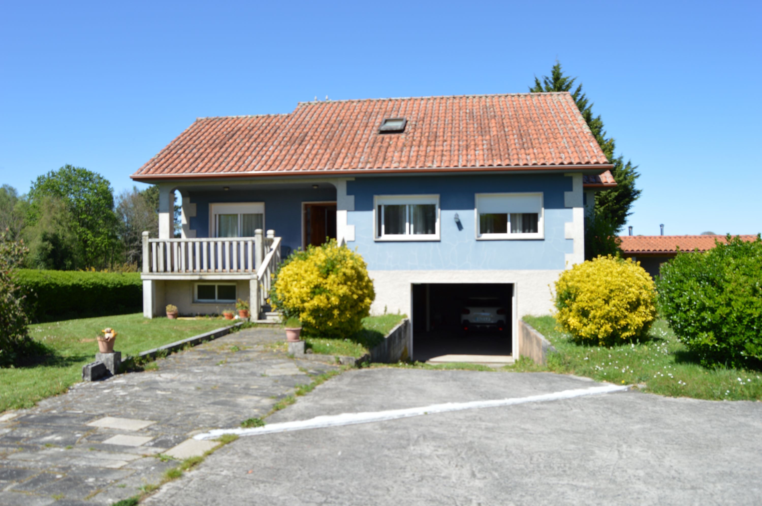 Exterior view of House or chalet for sale in Lalín  with Heating, Private garden and Terrace