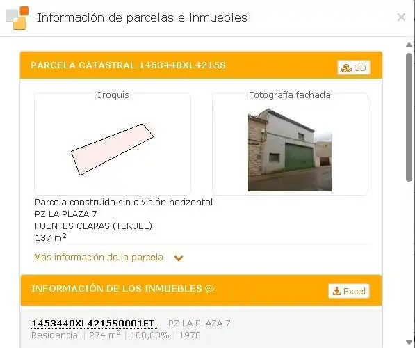 Vista exterior de Nave industrial en venta en Fuentes Claras