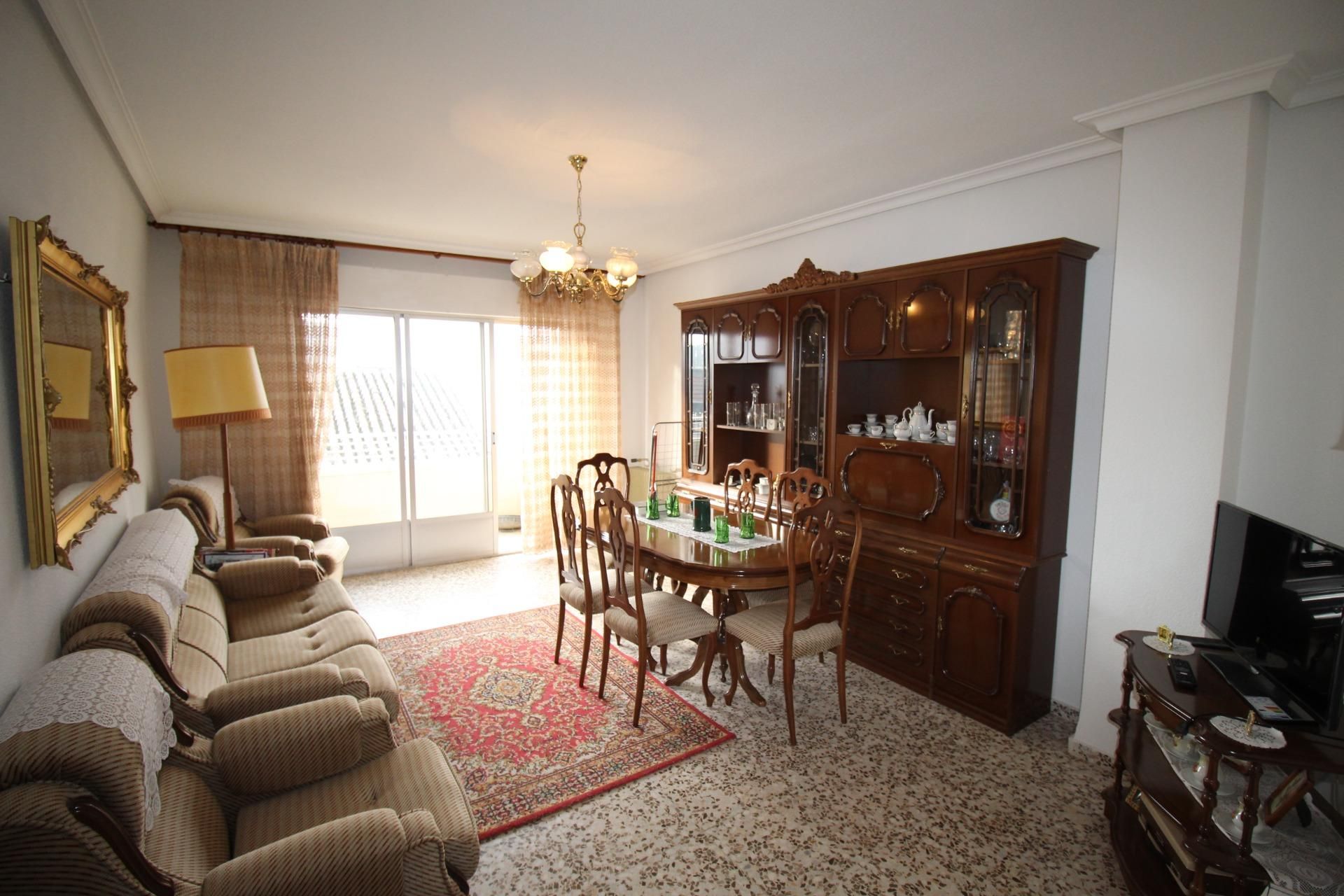 Living room of Flat for sale in Argamasilla de Calatrava  with Heating, Terrace and Balcony