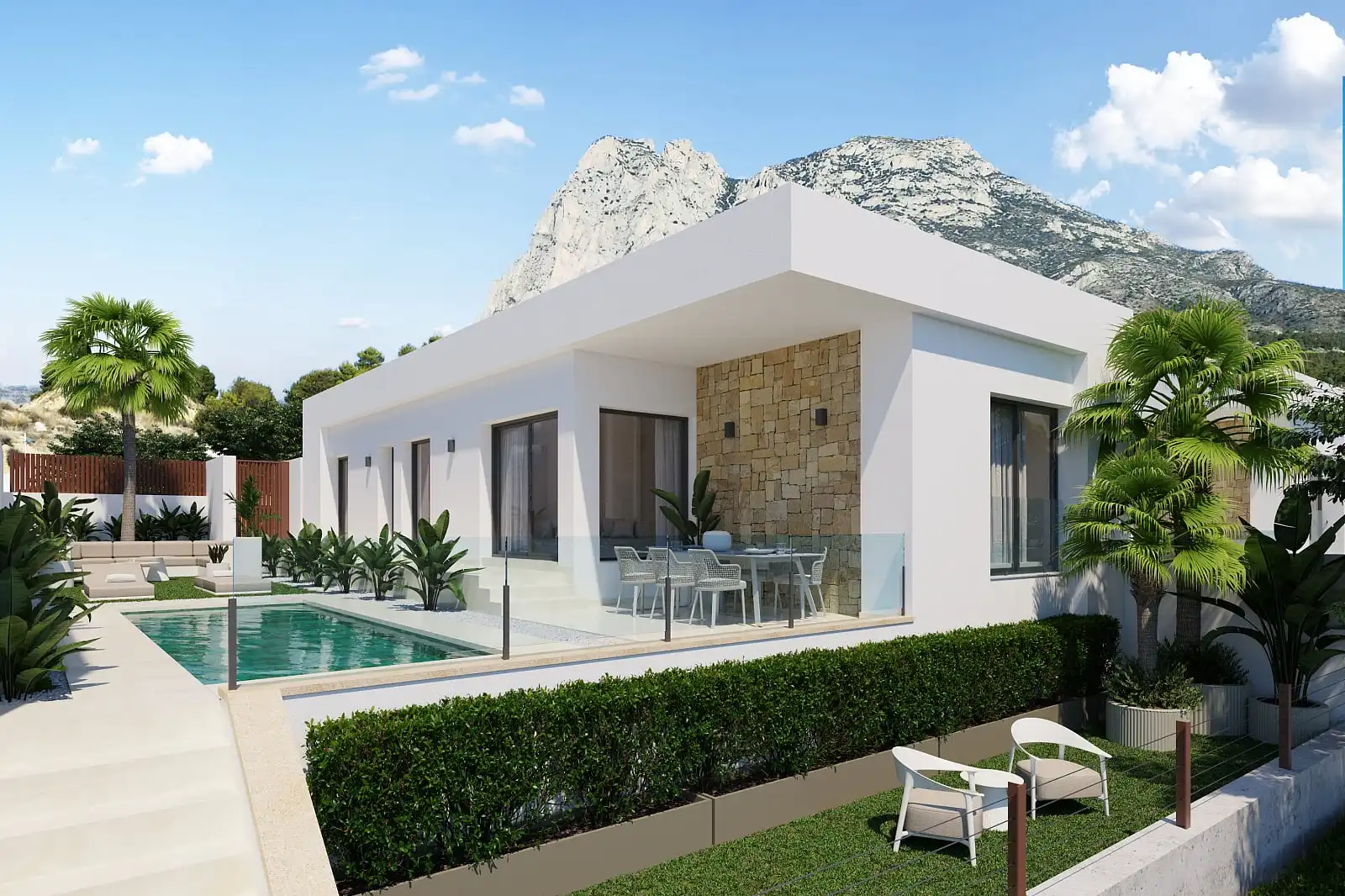 House with terrace for sale in Finestrat Pueblo, imagen 7