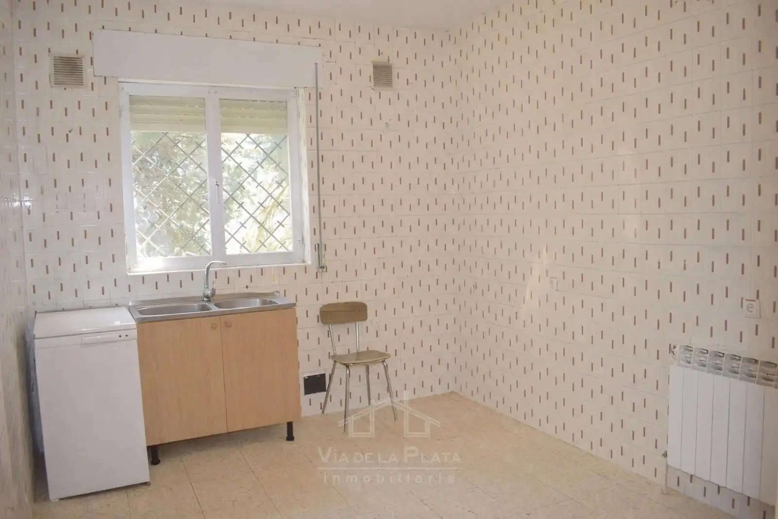 Cocina de Casa o chalet en venta en Villoria con Calefacción, Jardín privado y Terraza