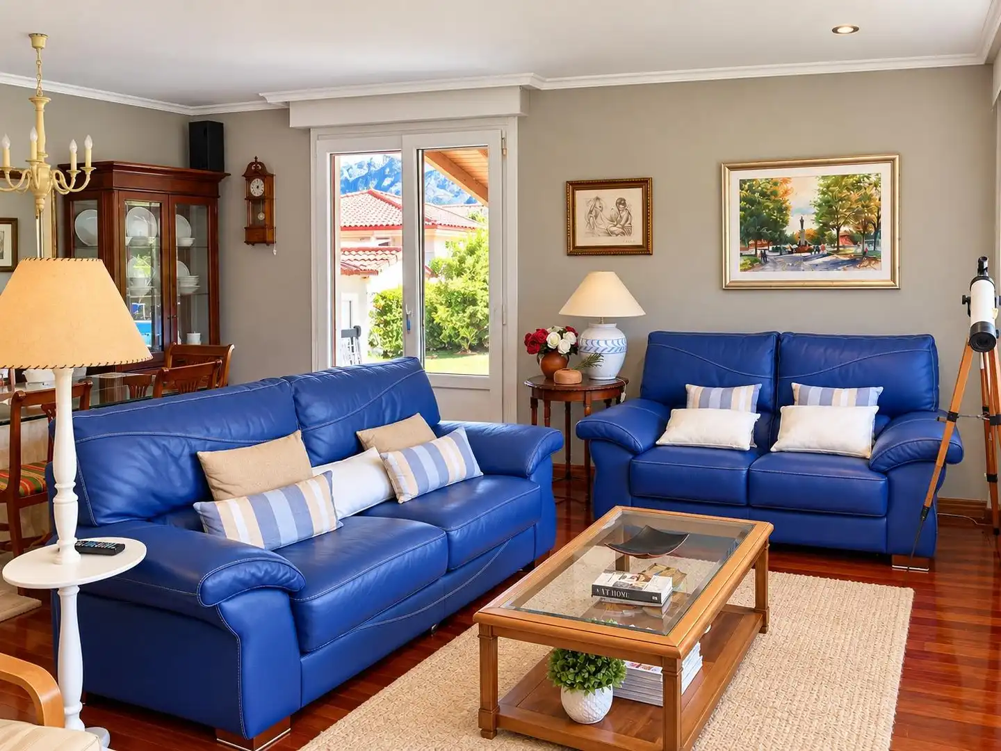 Living room of Houses for sale in Liendo  with Heating, Private garden and Swimming Pool