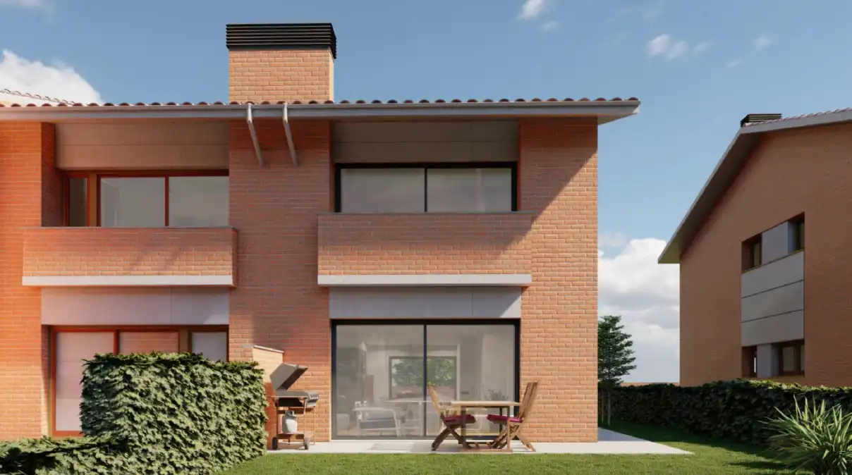 Casa amb terrassa en venda a Torelló