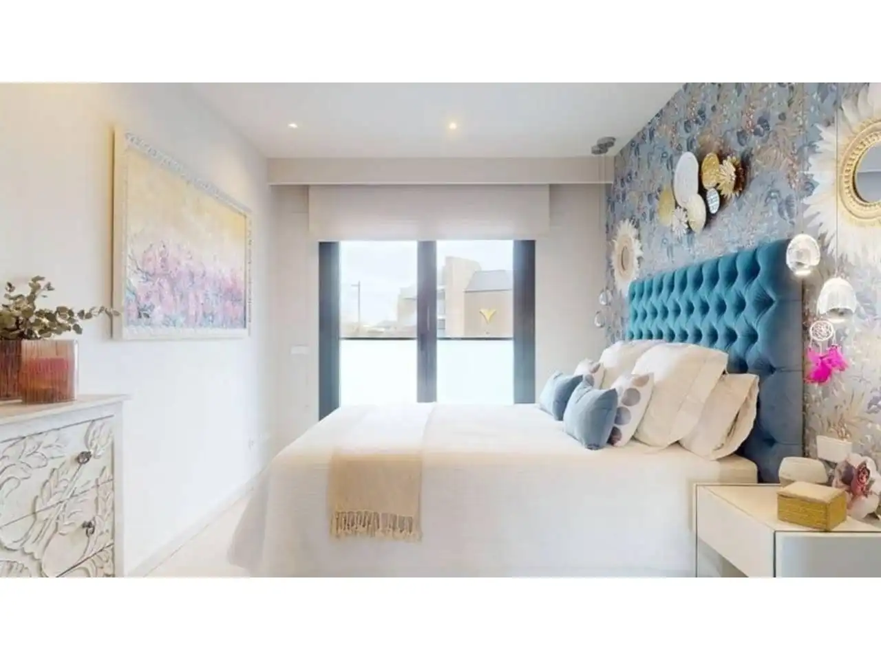 Schlafzimmer von Wohnung zum Verkauf in Boadilla del Monte mit Heizung, Terrasse und Abstellraum