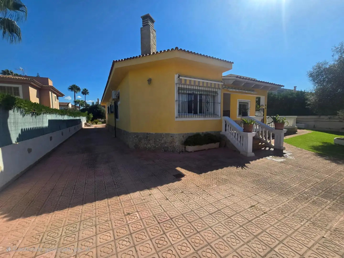 Vista exterior de Casa o xalet en venda en Llucmajor amb Aire condicionat, Jardí privat i Traster
