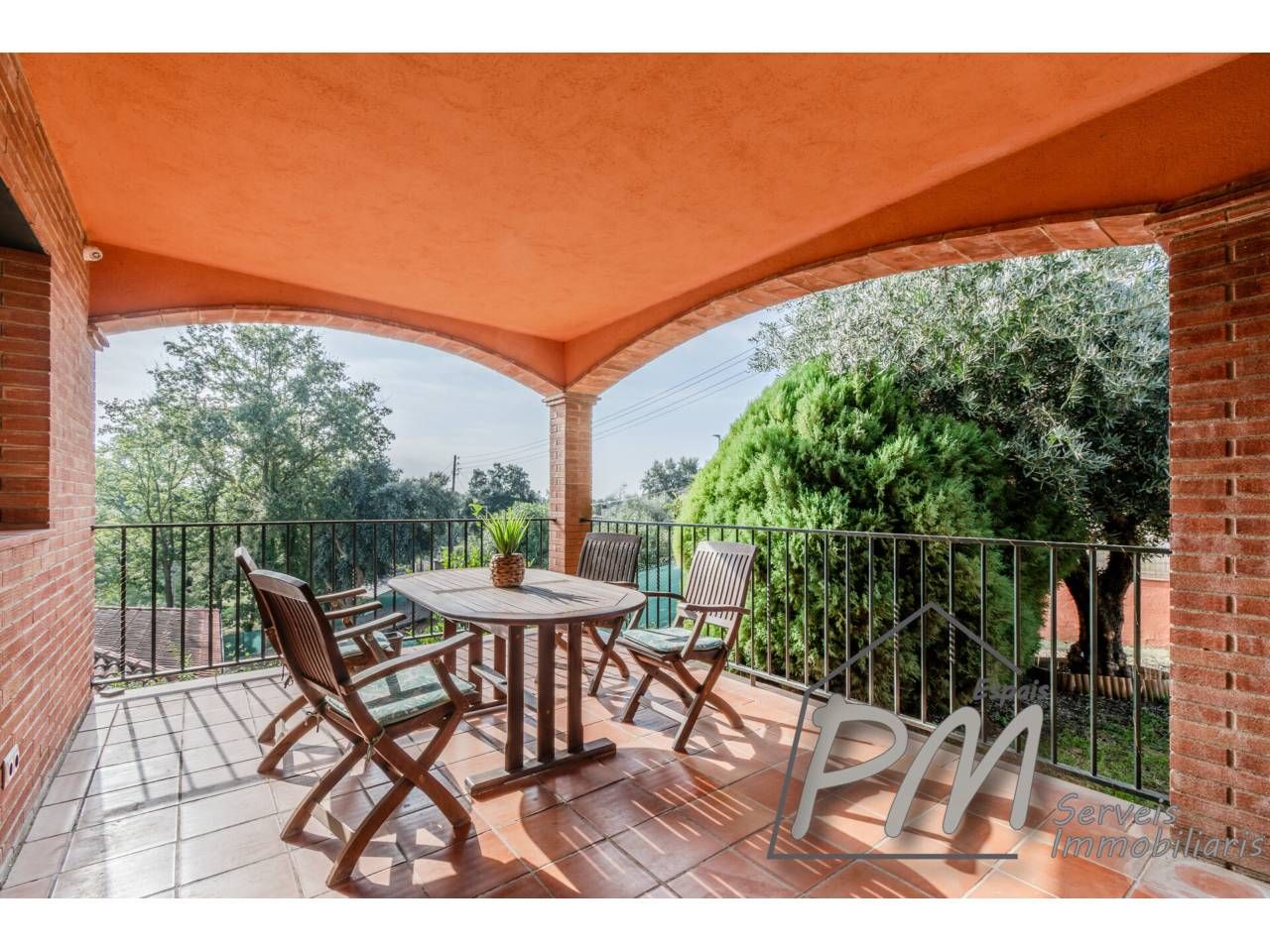 Terrace of House or chalet for sale in Sils  with Air Conditioner and Heating