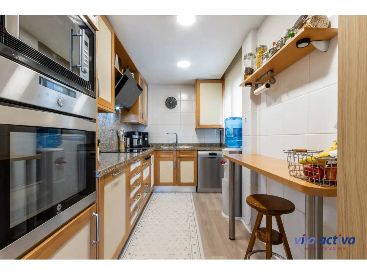 Cuina de Dúplex en venda en Terrassa amb Aire condicionat, Calefacció i Parquet