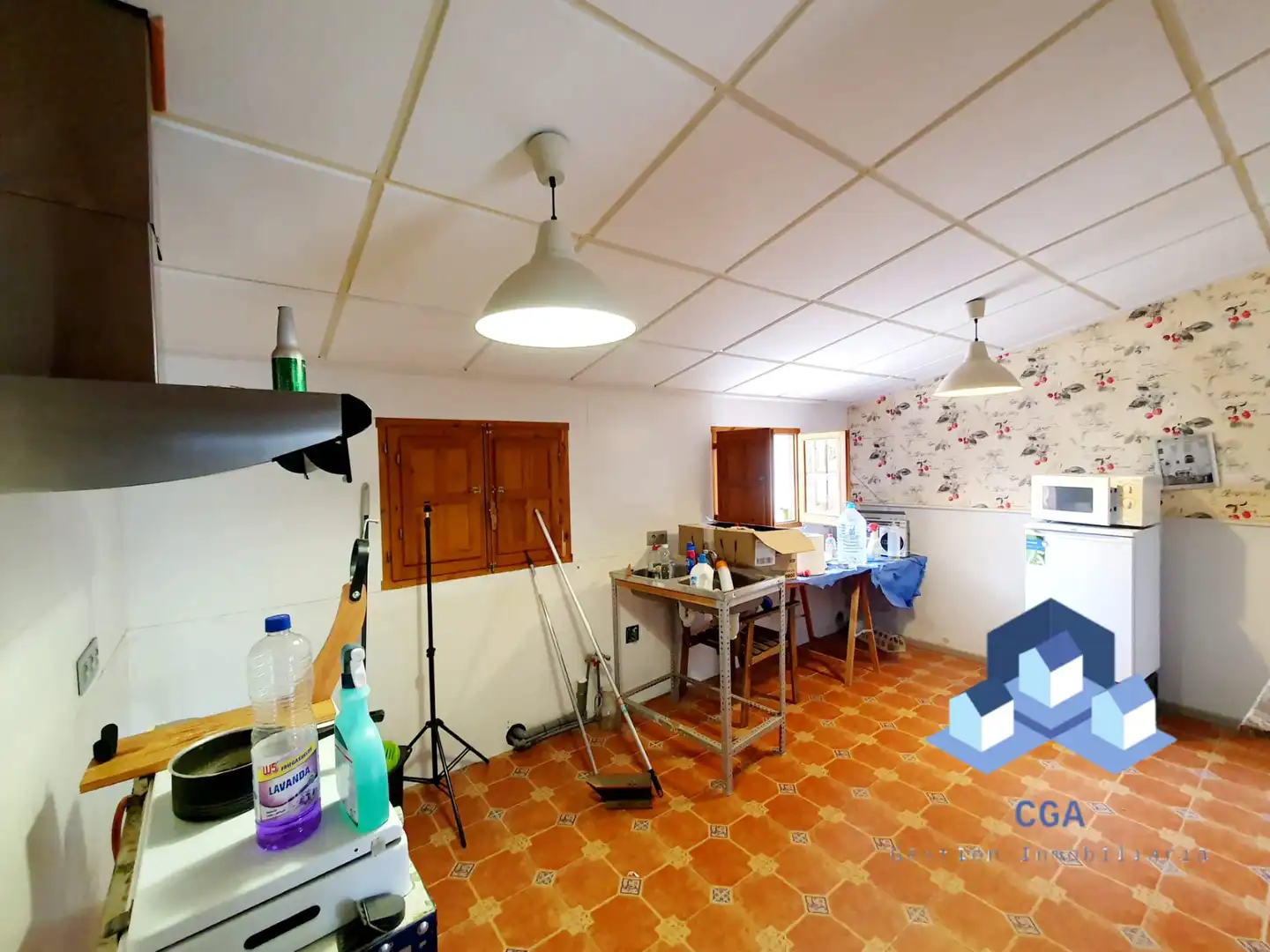Cuina de Casa o xalet en venda en Lorca amb Terrassa, Traster i Moblat
