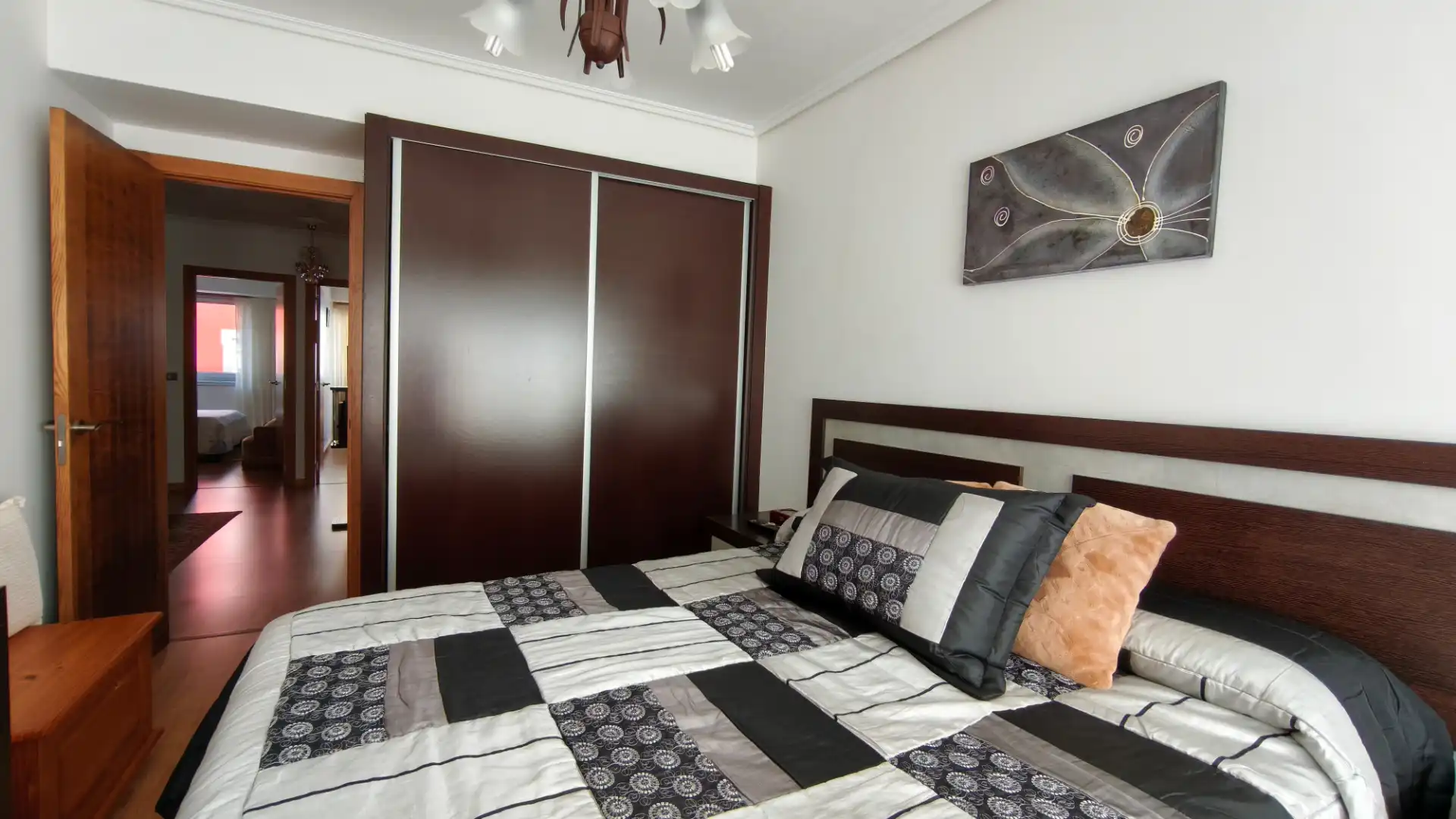 Bedroom of Flat for sale in Narón  with Heating, Terrace and Storage room