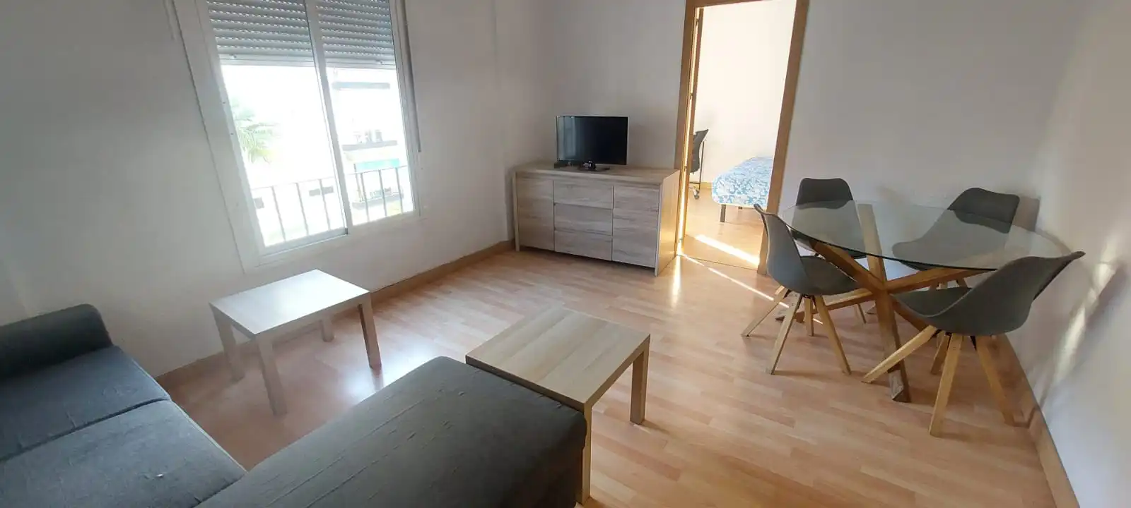 Wohnzimmer von Wohnung zur untervermieten in Málaga mit Möbliert